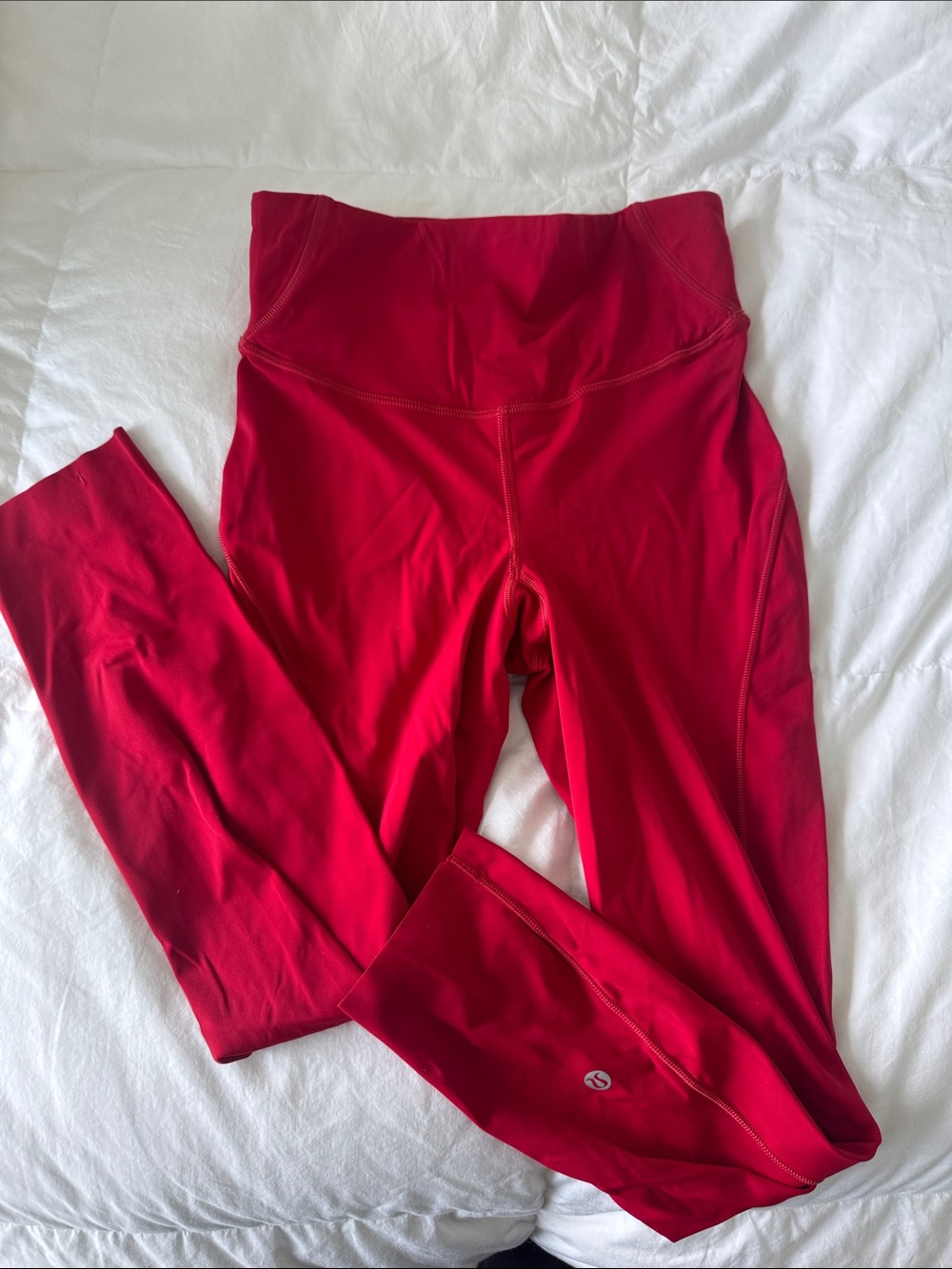 lululemon athletica Red High-Rise Leggings